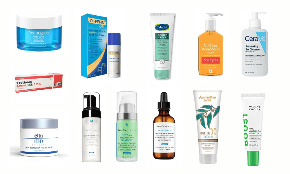 acne skin care products